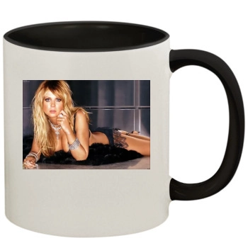 Tara Reid 11oz Colored Inner & Handle Mug