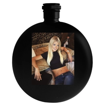 Tara Reid Round Flask