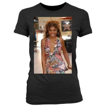 Taraji Henson Women's Junior Cut Crewneck T-Shirt