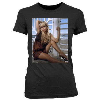 Taryn Manning Women's Junior Cut Crewneck T-Shirt