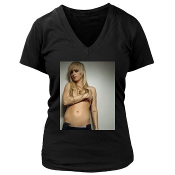 Taryn Manning Women's Deep V-Neck TShirt