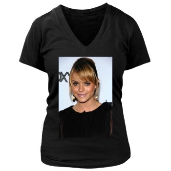 Taryn Manning Women's Deep V-Neck TShirt