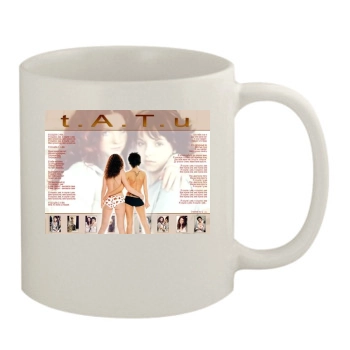 TATU 11oz White Mug