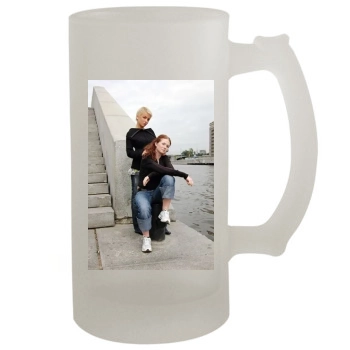 TATU 16oz Frosted Beer Stein