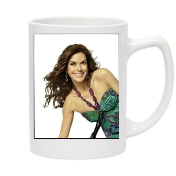 Teri Hatcher 14oz White Statesman Mug