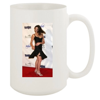 Teri Hatcher 15oz White Mug