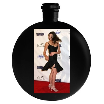 Teri Hatcher Round Flask