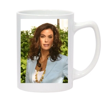 Teri Hatcher 14oz White Statesman Mug