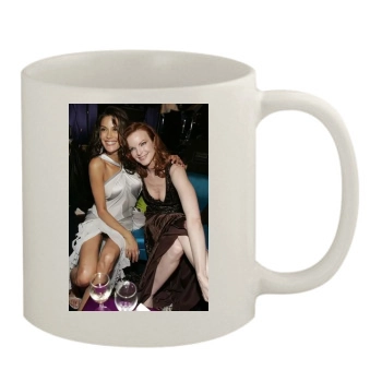 Teri Hatcher 11oz White Mug