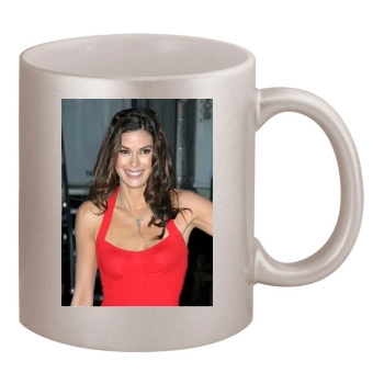 Teri Hatcher 11oz Metallic Silver Mug