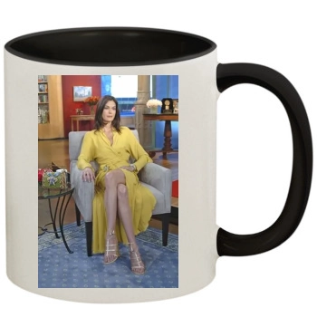 Teri Hatcher 11oz Colored Inner & Handle Mug