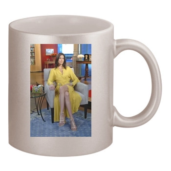 Teri Hatcher 11oz Metallic Silver Mug