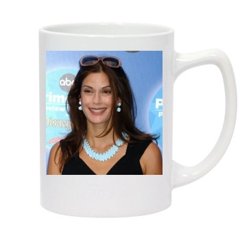 Teri Hatcher 14oz White Statesman Mug