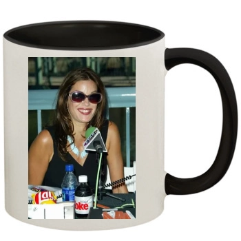 Teri Hatcher 11oz Colored Inner & Handle Mug