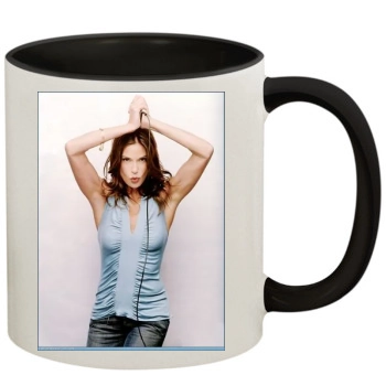 Teri Hatcher 11oz Colored Inner & Handle Mug