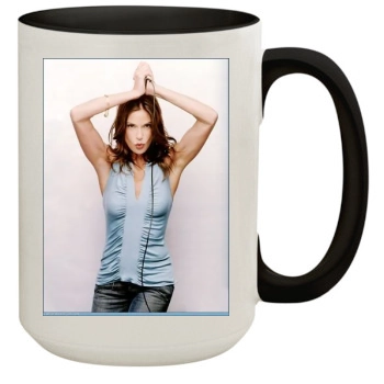 Teri Hatcher 15oz Colored Inner & Handle Mug