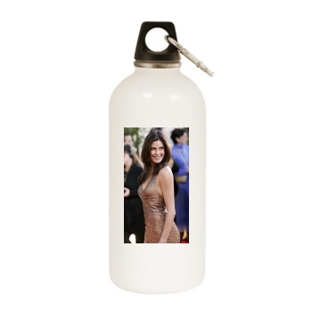 Teri Hatcher White Water Bottle With Carabiner