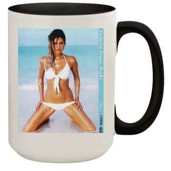 Teri Hatcher 15oz Colored Inner & Handle Mug