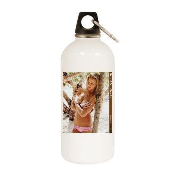 Teri Hatcher White Water Bottle With Carabiner