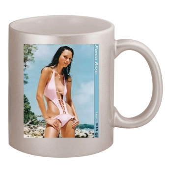 Teri Hatcher 11oz Metallic Silver Mug