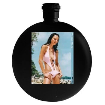 Teri Hatcher Round Flask