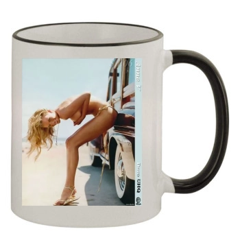 Teri Hatcher 11oz Colored Rim & Handle Mug