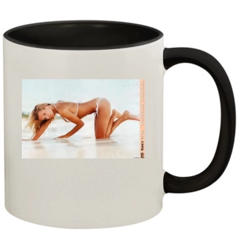 Teri Hatcher 11oz Colored Inner & Handle Mug