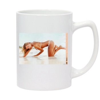 Teri Hatcher 14oz White Statesman Mug