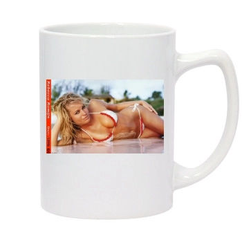 Teri Hatcher 14oz White Statesman Mug