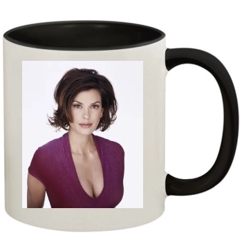 Teri Hatcher 11oz Colored Inner & Handle Mug