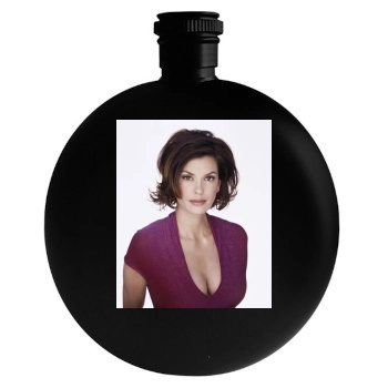 Teri Hatcher Round Flask