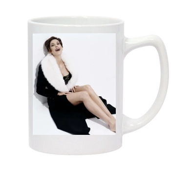 Teri Hatcher 14oz White Statesman Mug