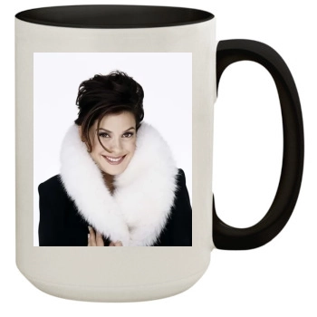 Teri Hatcher 15oz Colored Inner & Handle Mug