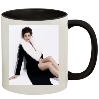 Teri Hatcher 11oz Colored Inner & Handle Mug