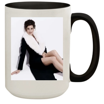 Teri Hatcher 15oz Colored Inner & Handle Mug