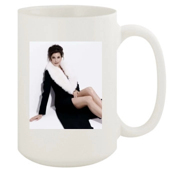 Teri Hatcher 15oz White Mug