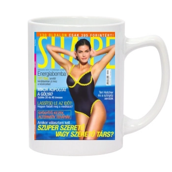 Teri Hatcher 14oz White Statesman Mug