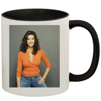 Teri Hatcher 11oz Colored Inner & Handle Mug