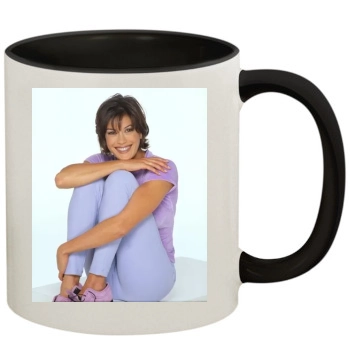 Teri Hatcher 11oz Colored Inner & Handle Mug