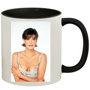 Teri Hatcher 11oz Colored Inner & Handle Mug