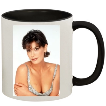 Teri Hatcher 11oz Colored Inner & Handle Mug