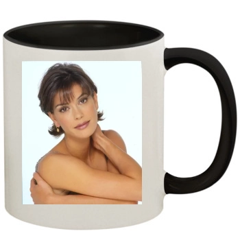 Teri Hatcher 11oz Colored Inner & Handle Mug