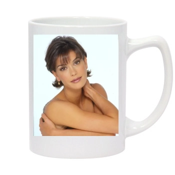 Teri Hatcher 14oz White Statesman Mug