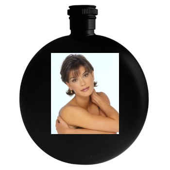 Teri Hatcher Round Flask