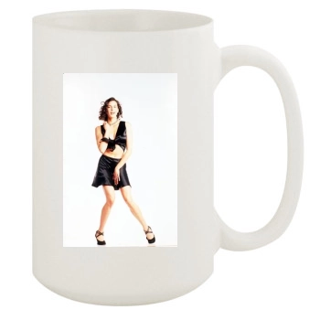 Teri Hatcher 15oz White Mug