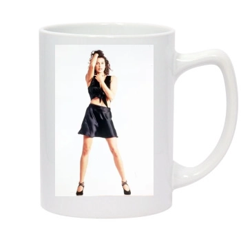 Teri Hatcher 14oz White Statesman Mug