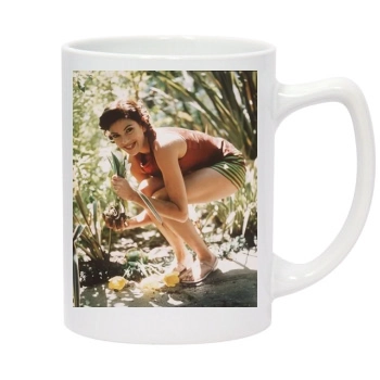 Teri Hatcher 14oz White Statesman Mug