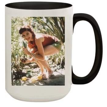 Teri Hatcher 15oz Colored Inner & Handle Mug