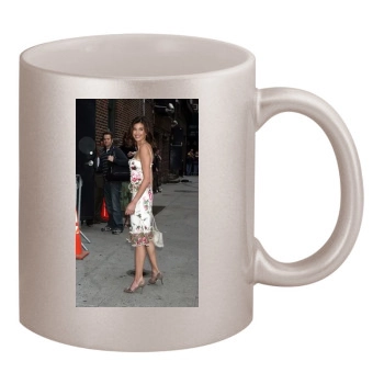 Teri Hatcher 11oz Metallic Silver Mug