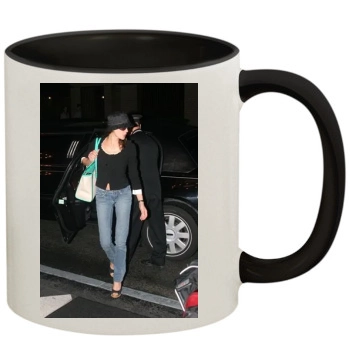 Teri Hatcher 11oz Colored Inner & Handle Mug